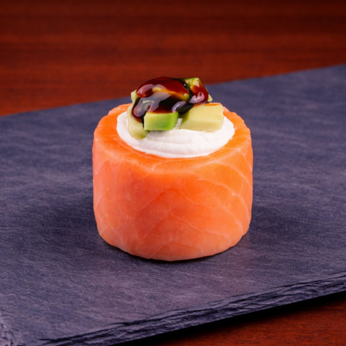 Truffle with avocado